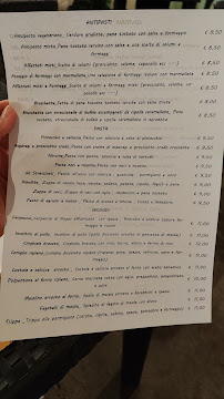 Menu / carte de Trattoria Il Grottino à Citta di Castello