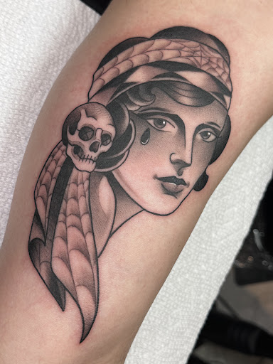 Explore hunting and fishing tattoo ideas, creative tattoo ideas in Buffalo, available at The Parlour of Buffalo