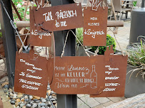Menu du Gästehaus Hofgarten Rosa à Ilbesheim bei Landau in der Pfalz