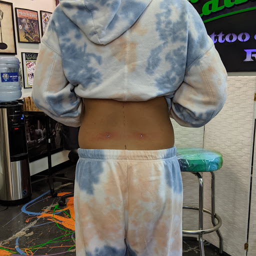 Explore hawaiian tattoos ideas, creative tattoo ideas in Redding, available at Caddy Daddys