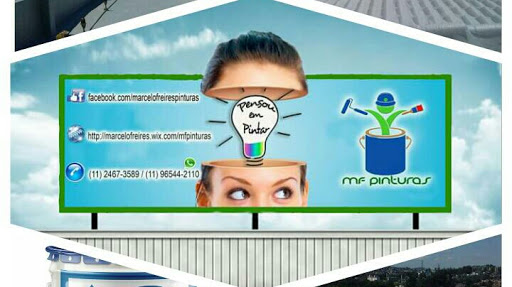 Logo da empresa - MF PINTURAS GUARULHOS