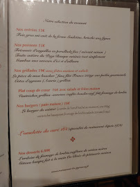 Menu / carte de Restaurant des Pyrénées à Tardets-Sorholus