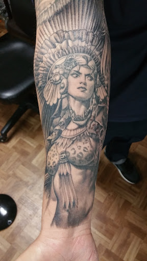 Explore fern tattoo ideas, creative tattoo ideas in Oxnard, available at Downtown Tattoo & Body Piercing