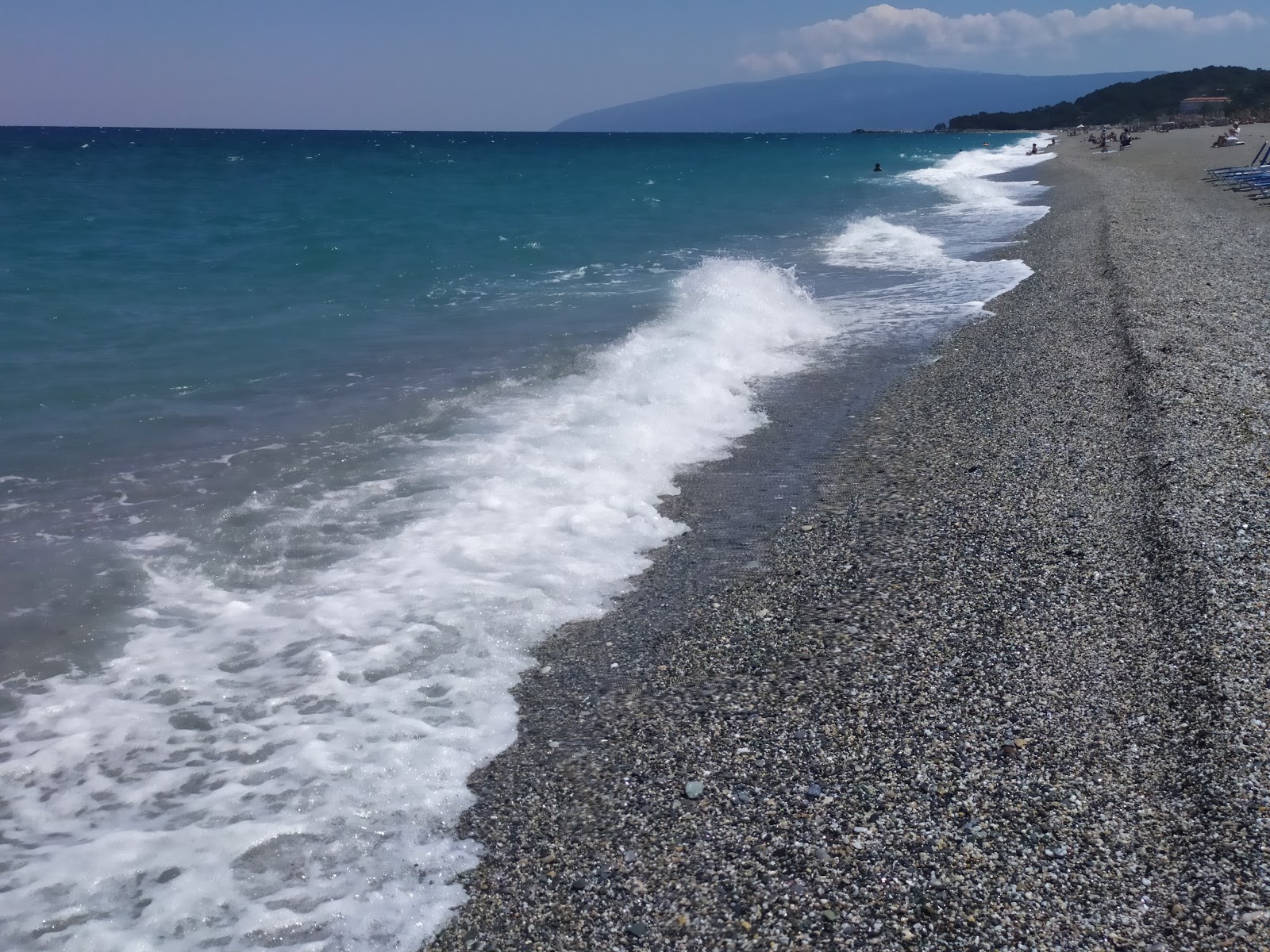 Foto de Agiokampos beach com alto nível de limpeza