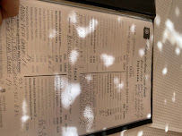 Cova Funda à Lisbon menu