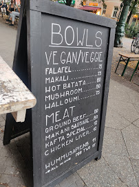 The Hummusapiens à Berlin menu