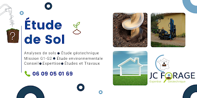 JC FORAGE - Étude Sol - Bureau d’étude Géotechnique à Saint-Martin-l'Ars