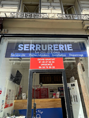 Serrurerie La Clé d'Eden Paris à Paris