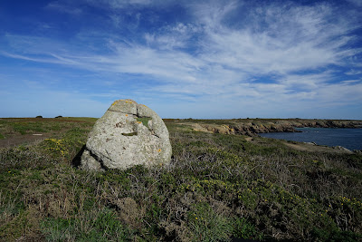 Menhir de Bar-Kreiz à Île-d'Houat