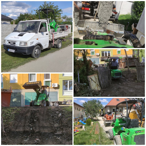 Multikisgép Kimle: Gépi földmunka, gépi anyagmozgatás. - Kimle