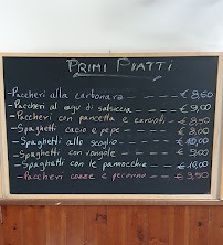 Carte du D&D Pizzeria à Rome