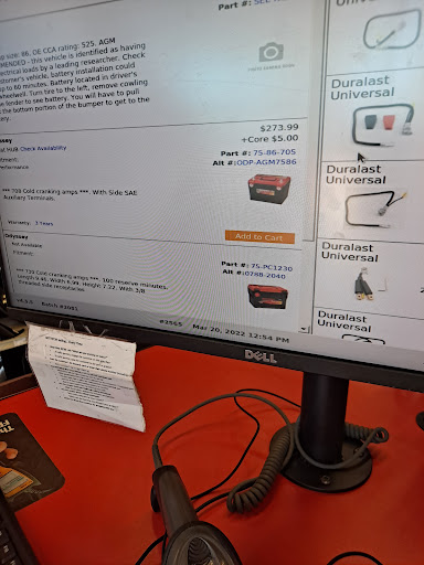 Auto Parts Store «AutoZone», reviews and photos, 14225 S Cicero Ave, Crestwood, IL 60445, USA