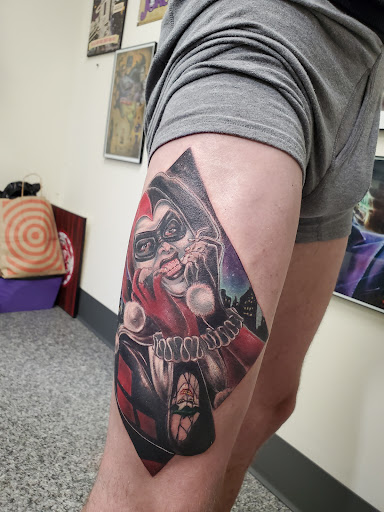 Explore widow tattoo ideas, creative tattoo ideas in Saint Paul, available at Iron Rhino Tattoo