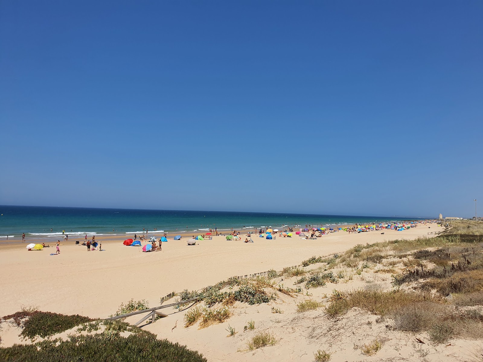 Foto de El Palmar Beach - lugar popular entre os apreciadores de relaxamento