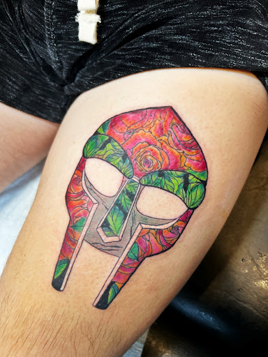 Explore tiger lily tattoo ideas, creative tattoo ideas in Glastonbury, available at Sarah Victor Studios