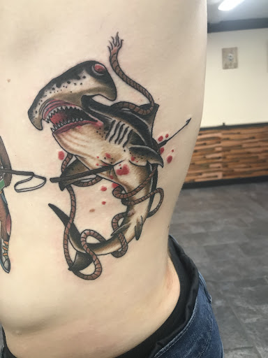 Explore thor's hammer tattoo ideas, creative tattoo ideas in San Marcos, available at Locally Famous Tattoo