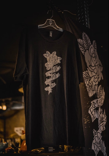 Explore above knee tattoo ideas, creative tattoo ideas in Sioux Falls, available at Permanent Addictions