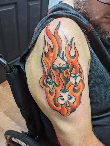 Explore tattoo ideas cross, creative tattoo ideas in Atlantic Beach, available at The Ink Chamber Tattoo Parlor