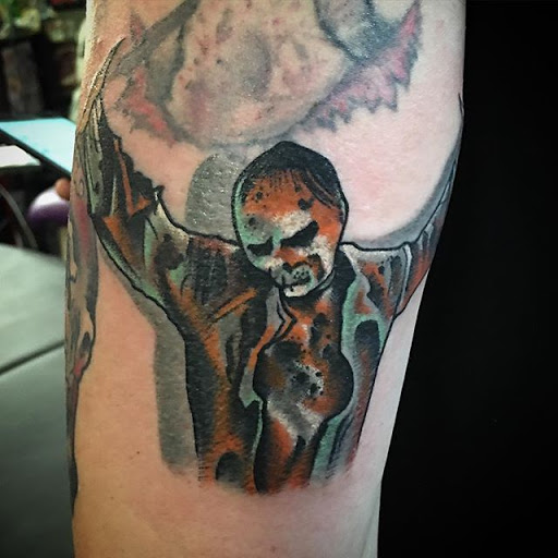 Explore new york giants tattoo ideas, creative tattoo ideas in Dekalb, available at Proton Tattoo