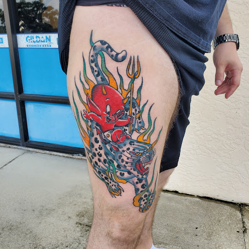 Explore coordinate tattoo ideas, creative tattoo ideas in Naples, available at Cherry Hill Tattoo Company of Naples