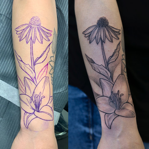 Explore perseverance tattoo ideas, creative tattoo ideas in Palmyra, available at In the Mirror Tattoo