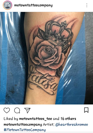 Explore tattoo ideas for the hand, creative tattoo ideas in Detroit, available at Motown Tattoo Company