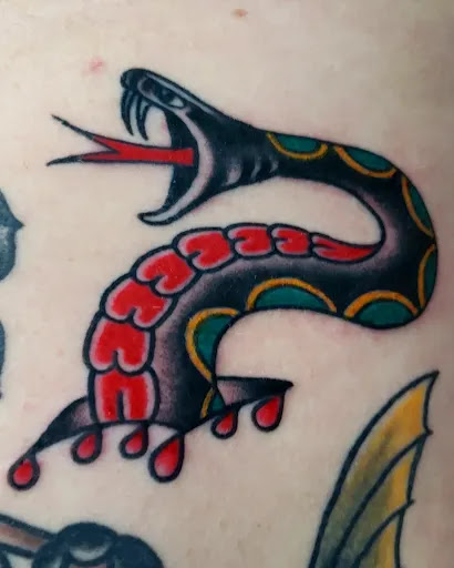 Explore route 66 tattoo ideas, creative tattoo ideas in Egg Harbor Township, available at Mr. Blue Sky Tattoo