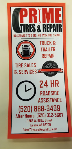 Prime Tires and Repair, LLC.