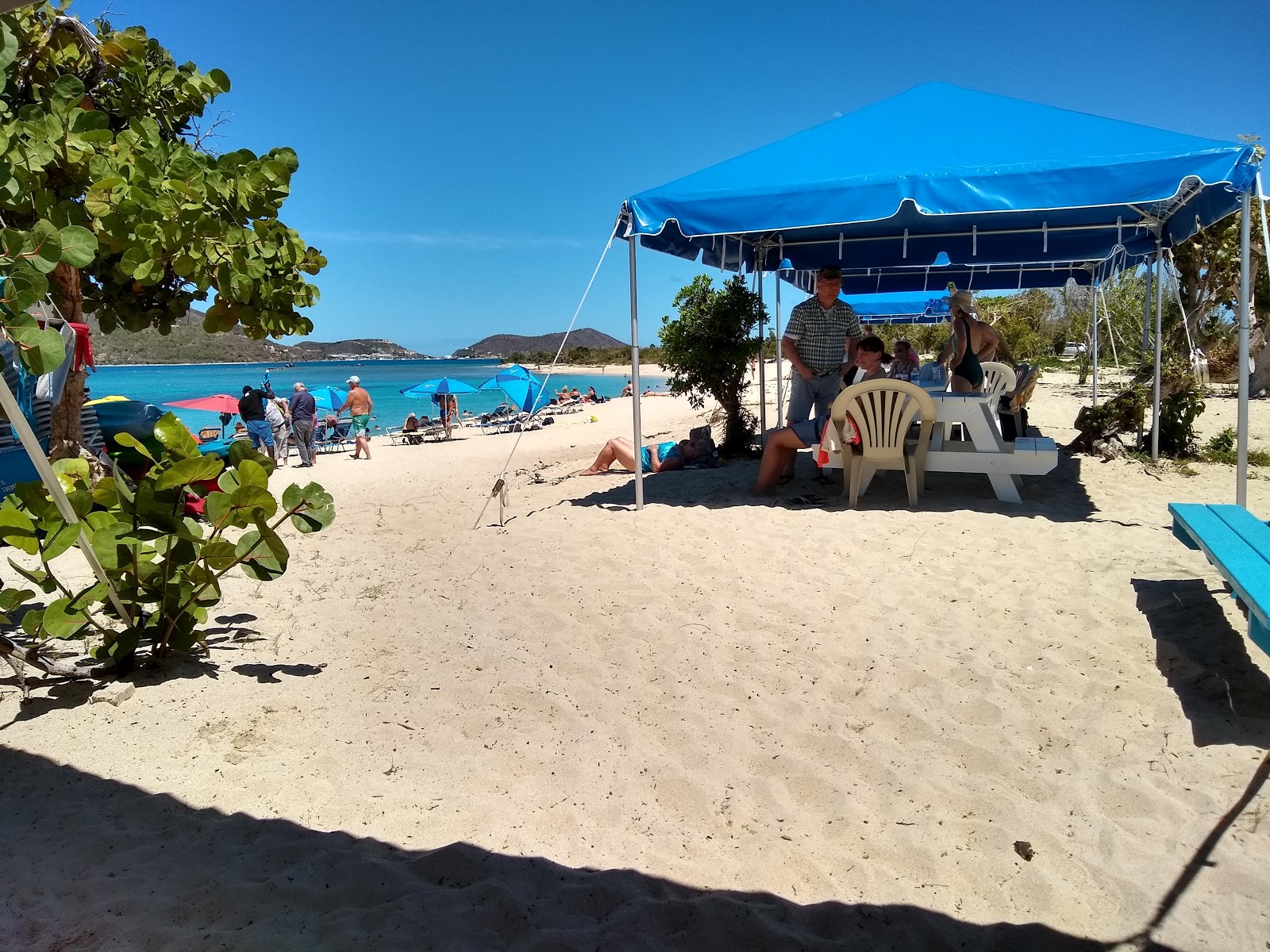 Φωτογραφία του Long Bay beach και η εγκατάσταση