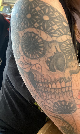 Explore back of the arm tattoo ideas, creative tattoo ideas in Wappingers Falls, available at Twin Tides Tattoo