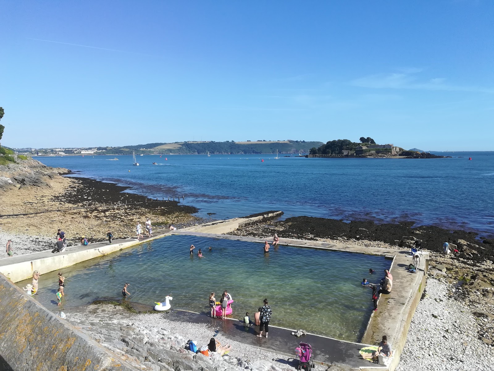 Photo of Devils Point Tidal Pool with light pebble surface
