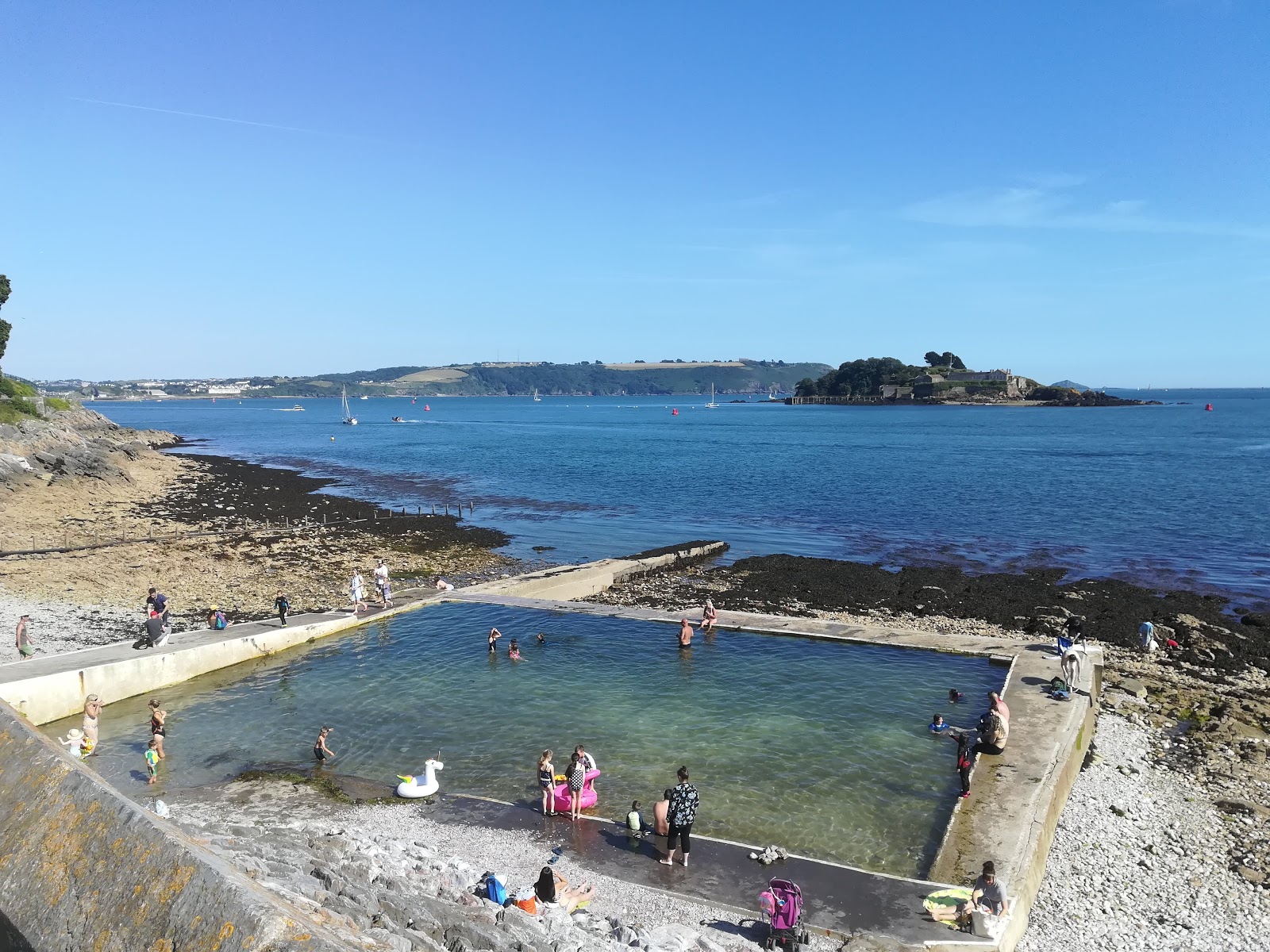 Foto de Devils Point Tidal Pool con guijarros beige superficie