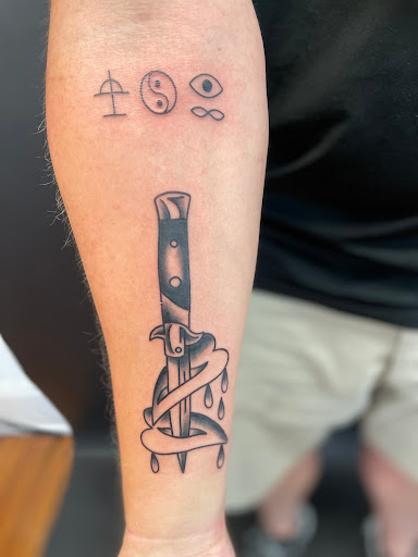 Explore foot tattoo ideas for females, creative tattoo ideas in Chattanooga, available at Empress Tattoo & Piercing