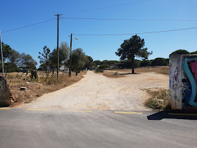 Overflow parking, Praia da Sta Eulalia