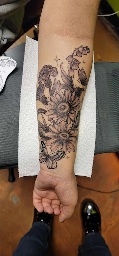 Explore curious george tattoo ideas, creative tattoo ideas in Palm Coast, available at Elite Custom Tattooing