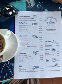 Menu du Il Baretto - Bar & Steakhouse à Stintino