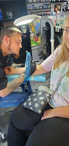 Explore awesome sleeve tattoo ideas, creative tattoo ideas in Ottawa, available at Purple Rose Tattoos & Piercings