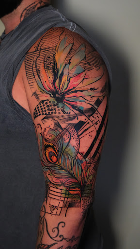 Explore toxic tattoo ideas, creative tattoo ideas in Culver City, available at Art Collector Tattoo