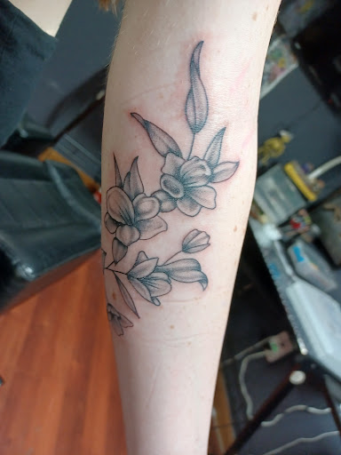 Explore simple wrist tattoo ideas, creative tattoo ideas in Shippensburg, available at LAZY WIZARD TATTOOS