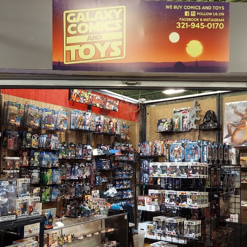 Galaxy comics and toys