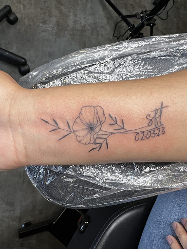 Explore tattoo cover up ideas chest, creative tattoo ideas in Arlington, available at Rock and Rose Tattoo