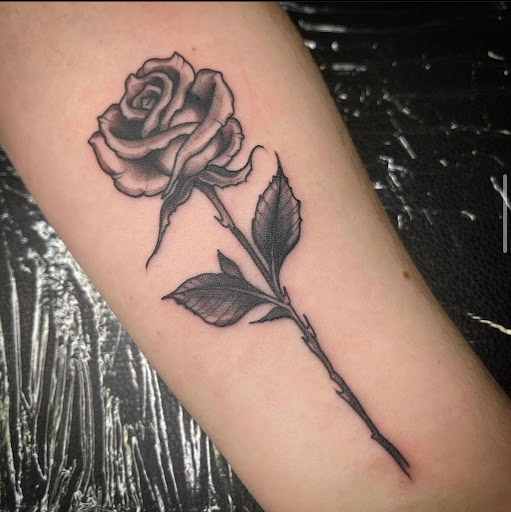 Explore women forearm tattoo ideas, creative tattoo ideas in Delmar, available at Resolute Tattoo