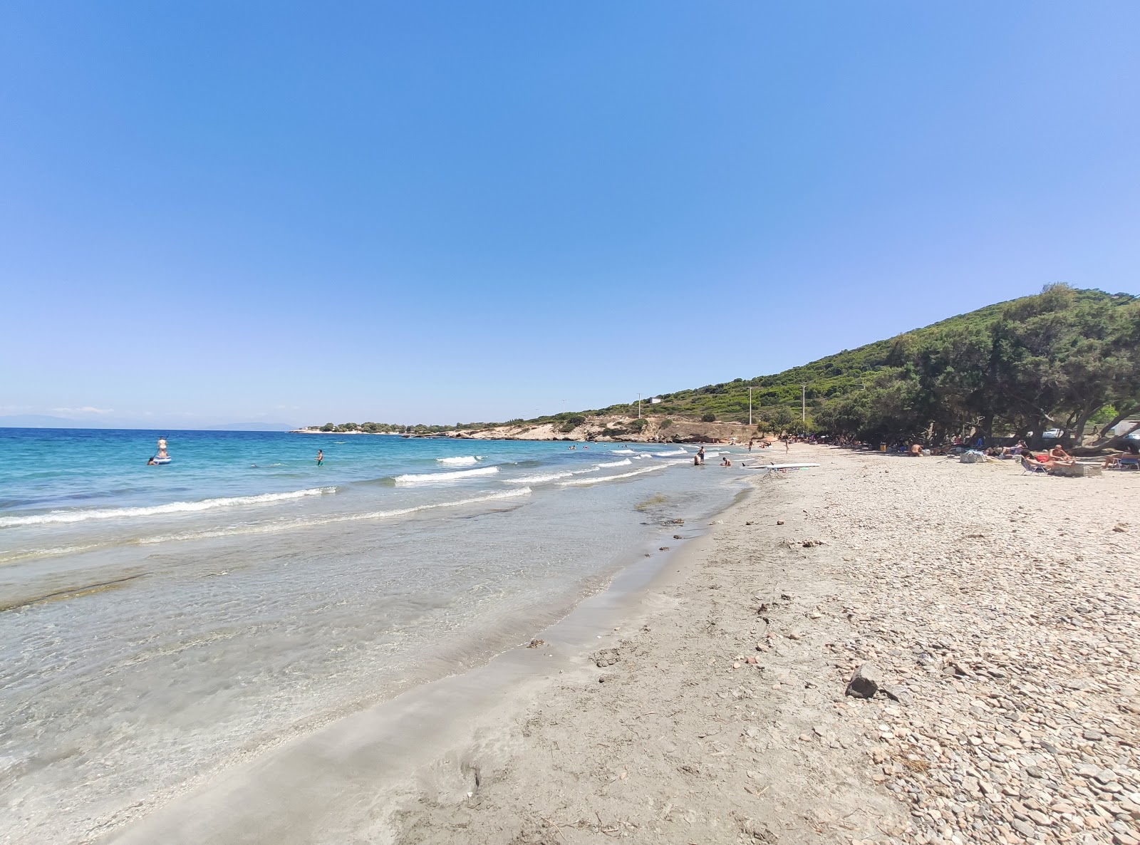 Φωτογραφία του Chamolia beach παροχές περιοχής