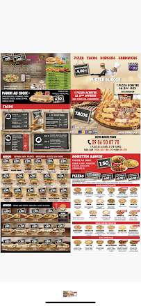 Restaurant Mister burger à Fismes - menu / carte
