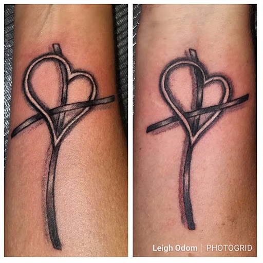 Explore hunting tattoo ideas for men, creative tattoo ideas in Richmond, available at Art Period llc Tattoos and Artwork by Leigh Odom