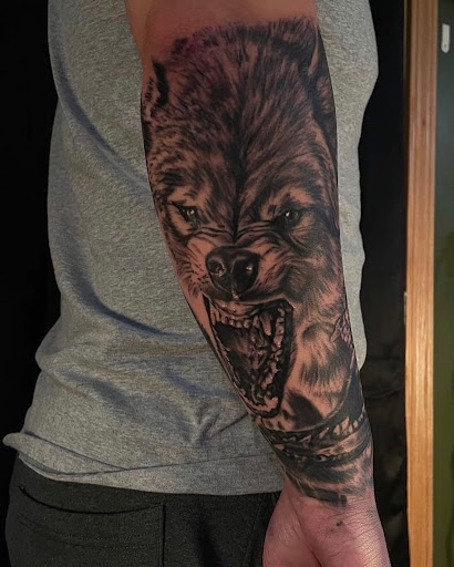 Explore halo game tattoo ideas, creative tattoo ideas in Lake Villa, available at Eternal Tiger Tattoo