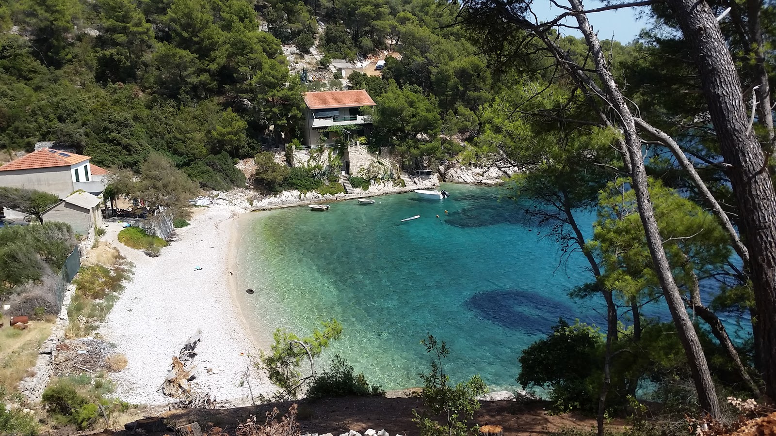 Foto av Kozja beach med låg nivå av renlighet