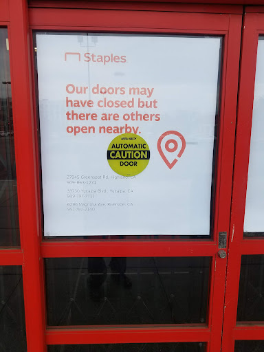 Office Supply Store «Staples», reviews and photos, 945 E Hospitality Ln, San Bernardino, CA 92408, USA