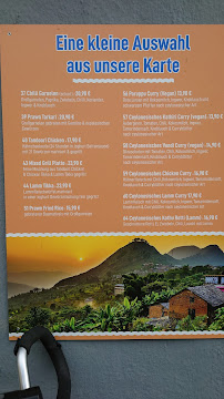 Menu du Nepal Haus à Radolfzell