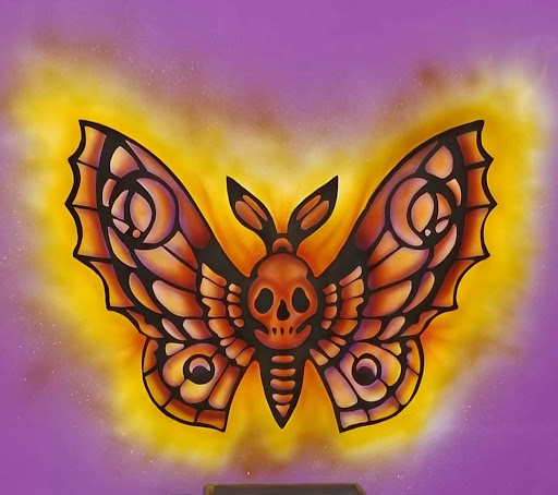 Explore bandana tattoo ideas, creative tattoo ideas in Willis, available at Bizarres llc at Dirtles s Design Studio